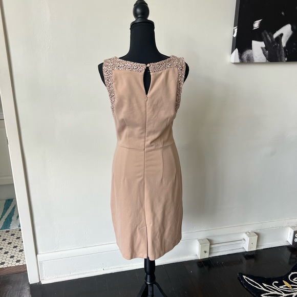 DARLING Nude Lace Bodycon Dress - Picture 5 of 9